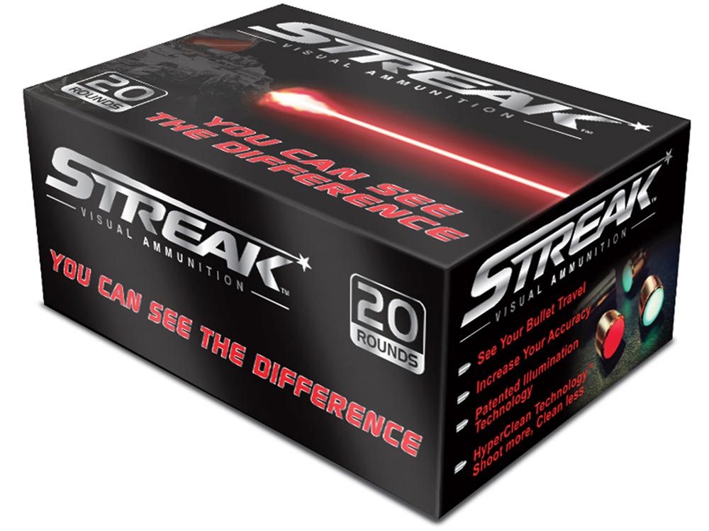 Ammunition Ammo Inc. 45C250TMC STRK RED 45ACP Streak 45 Colt 250 qr Total Metal - Red